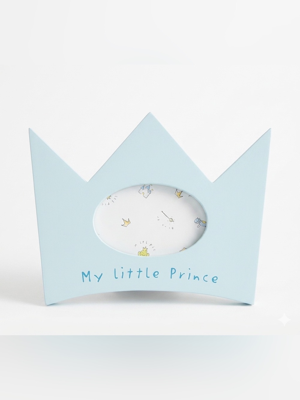 Disney Crown Photo Frame - Pale Blue - My Little Prince